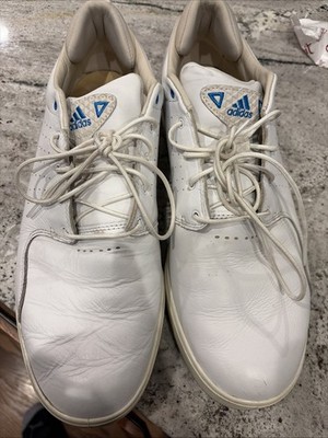 Adidas Adipure Boost Flopshot Retrocross Spikeless Golf Shoes White size 13