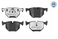 Bremsbelagsatz, Scheibenbremse MEYLE-PD: Advanced Performance A 025 234 4717/PD