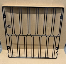 Wine Enthusiast Wine Cellars Model # S-187i  Wire Rack Shelf Wood Front Insert