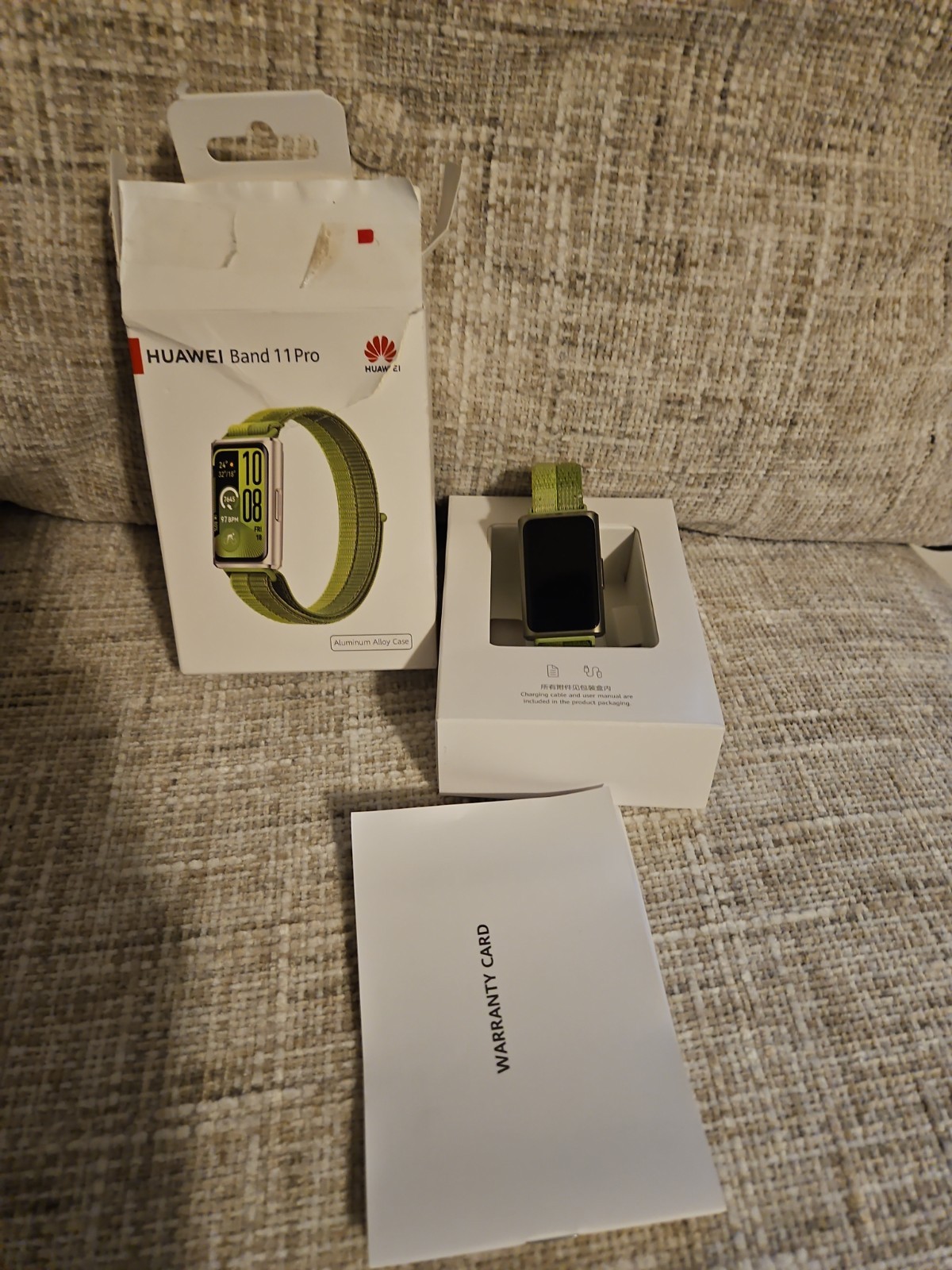 Huawei Band 11 Pro Smart Watch - Field Green (Read Discription)