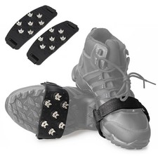 Ice Cleats for Shoes and Boots Traction Ice Shoes Grippers Anti-Skid 7 Point