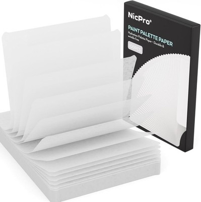 Nicpro 100 Sheets Wet Palette Paper Refillment, Only Designed for Stay Wet Palle