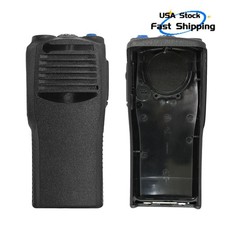 4 Channel Black Front Housing Case Cover Compatible with CP200 2-Way Radio