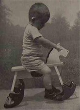 Stay Level ROCKING HORSE 1958 How-To build PLANS Safer ride