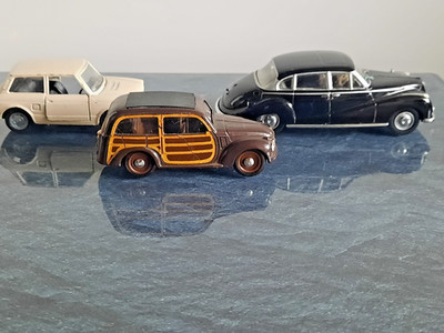 1:43-Konvolut PKWs - BMW Fiat Autobianchi - Minichamps / Mebetoys /Brumm- 2.Wahl