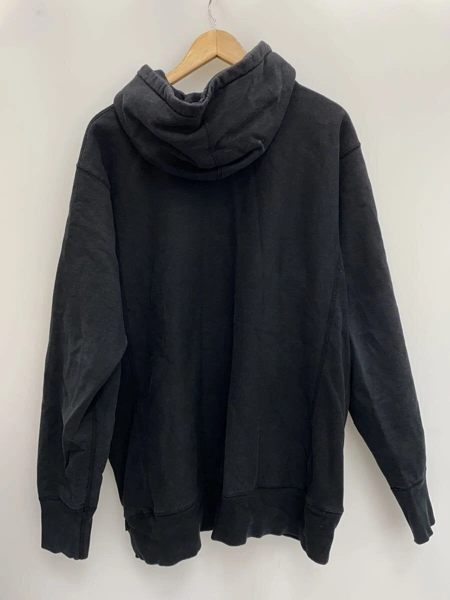 Felpa Supreme con cappuccio XL cotone nero usata