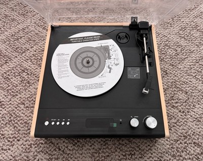 Victrola Eastwood Bluetooth Turntable 3 Speed Record Player with Speakers