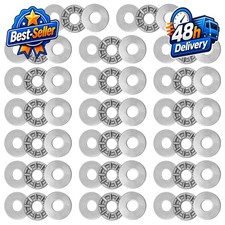 uxcell TC411 Thrust Needle Roller Bearings with Washers - 20pcs