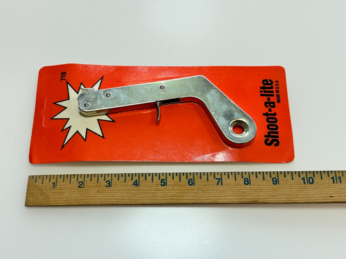 NOS Shurlite Spark Lighter, Shoot-a-lite Lighter, Flat-Pistol Shape Fuller 710 - Picture 7 of 7