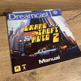Grand Theft Auto 2 [GTA 2] (Sega Dreamcast UK PAL) Complete w/ Manual. 