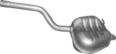 Auspuff hinten Endtopf Endschalldämpfer für Octavia II Golf Variant Jetta 1.6