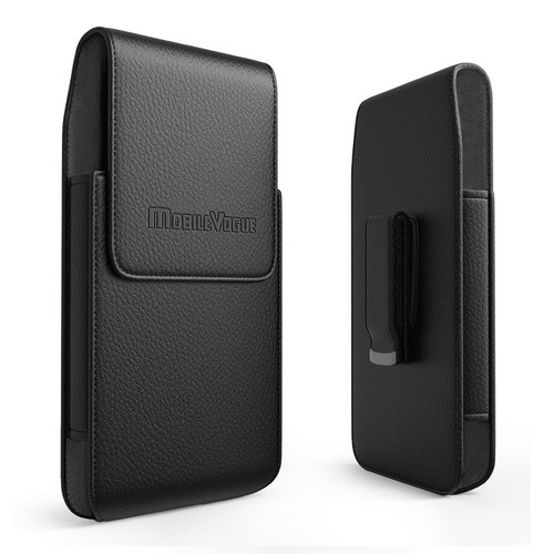 MV385 BK REIKO EXTRA LARGE POUCH BELT LOOP HOLSTER CELL PHONE CASE UNIVERSAL - Picture 5 of 8