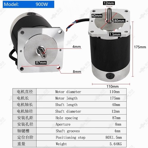 DC Motor Mini Benchtop Milling Machine Lathe High Voltage Speed Power Torque - Afbeelding 15 van 26