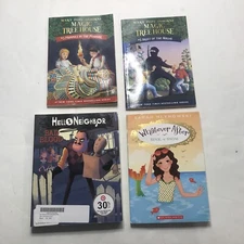 Magic Tree House Book Set Whatever After 4 Books 4396