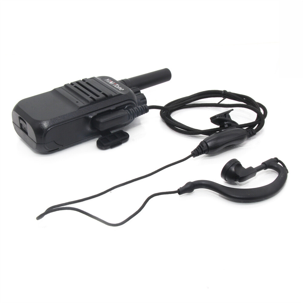 FBI EarHook Auricolare Auricolare PTT Mic Per Walkie Talkie - Foto 4