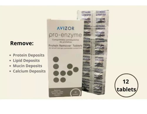 Confezione 4 Compresse Avizor Pro-Enzima Rimozione Proteine Fornitura 12 Settimane - Foto 4 di 5