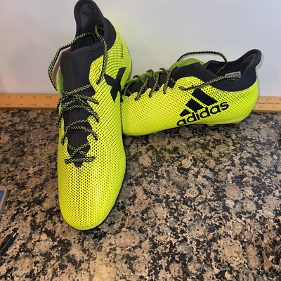 Adidas Techfit X17.3 Lime Green Football Boots US Size 12