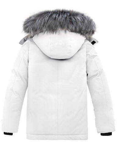 Chaqueta acolchada de invierno para niños Wantdo abrigo cálido grueso impermeable abrigo cálido - Imagen 50 de 62