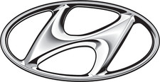 Hyundai Front Grille Emblem Silver Chrome H Logo Badge Palisade 2023 2024 Hyundai Front Grille Emblem Silver Chrome H Logo Badge Palisade 2023 2024