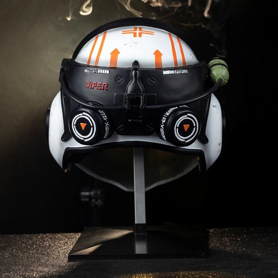 Xcoser Titanfall 2 Viper Helmet Cosplay Props Resin Game Replica Halloween Prop - Image 4 of 4