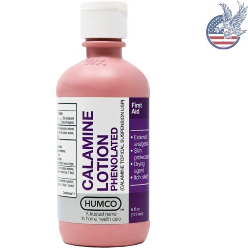 Calamine Lotion - Effective Relief for Itching and Insect Bites - 6 fl oz - Afbeelding 1 van 4