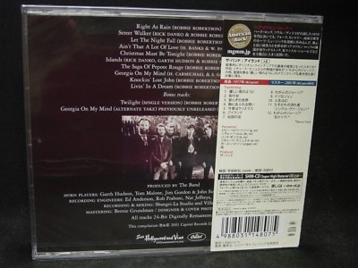 CD ザ・バンド　アイランド　SHM The Band THE BAND Islands + 2 JAPAN SHM CD Rick Danko R.Robertson Levon