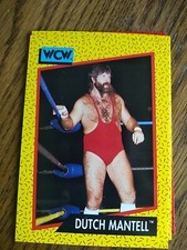 Dutch Mantell 1991 Impel WCW Wrestling Trading Card - #77 -