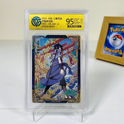 KaYou Naruto TCG CCG Trading Card Sasuke SSP NRCC-XR-002 L5 super