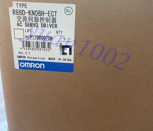 1PCS NEW Omron R88D-KN08H-ECT ac servo driver Fast delivery Free shipping