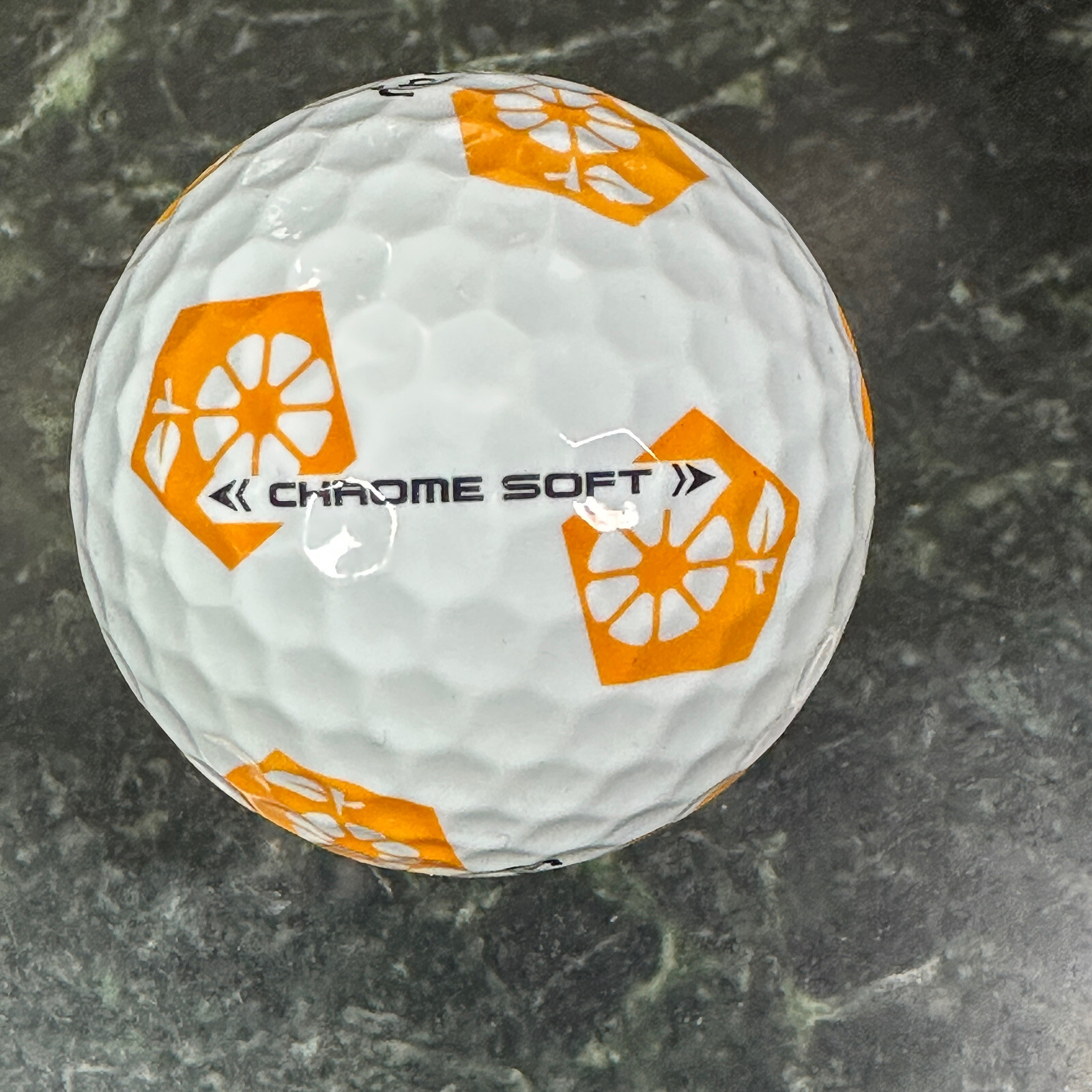 1 RARE Callaway Chrome Soft Truvis Golf Ball Steph Curry Eat Yellow