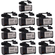 10Pcs 3V Battery for Faunc A98L-0031-0028, A02B-0323-K102 Replacement Battery