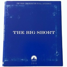 The Big Short DVD 2015 For Your Consideration Promo