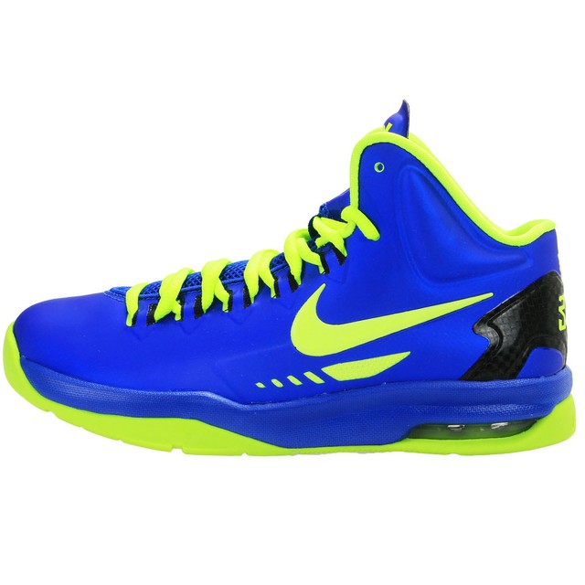 Nike KD V Big Kids 555641404 Hyper Blue Volt Durant Basketball Shoes