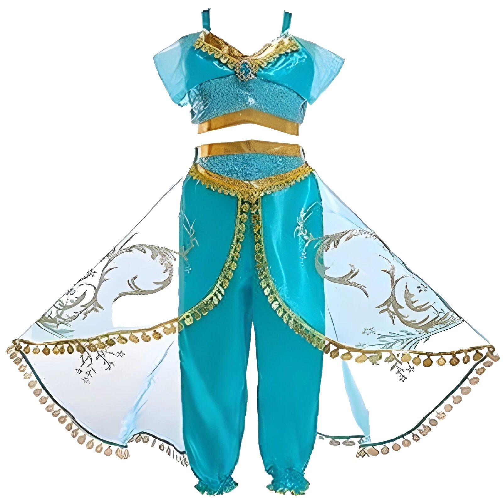 缎质万圣节完整装备服装