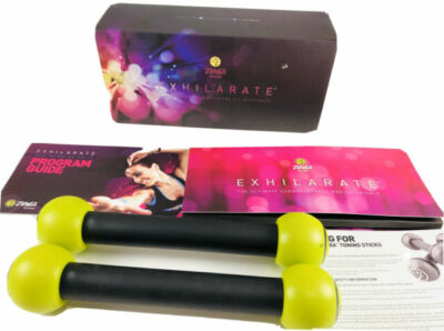 Exhilarate Body Shaping System with Toning Sticks (DVD, 7 Disc, 2012)