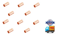 10pcs 4 Gauge Non-Insulated High Temperature Wire Ferrules Amplifier 4 AWG Amp