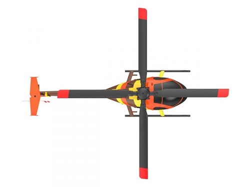 FliteZone Hubschrauber Hughes MD-500E Hawaii 6G 235mm RTF Helicopter RC Neuheit - Bild 4 von 6