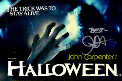 JOHN CARPENTER signiertes 12x8 Foto HALLOWEEN COA