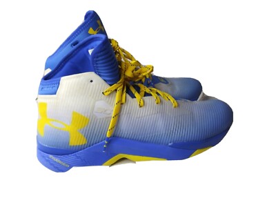 Under Armour Curry 2.5 73-9 2016 Size 8.5~1274425-103 Blue White
