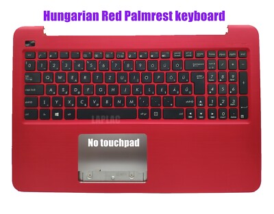 Hungarian Red Palmrest Keyboard for Asus R558U R558UA R558UB R558UF ...