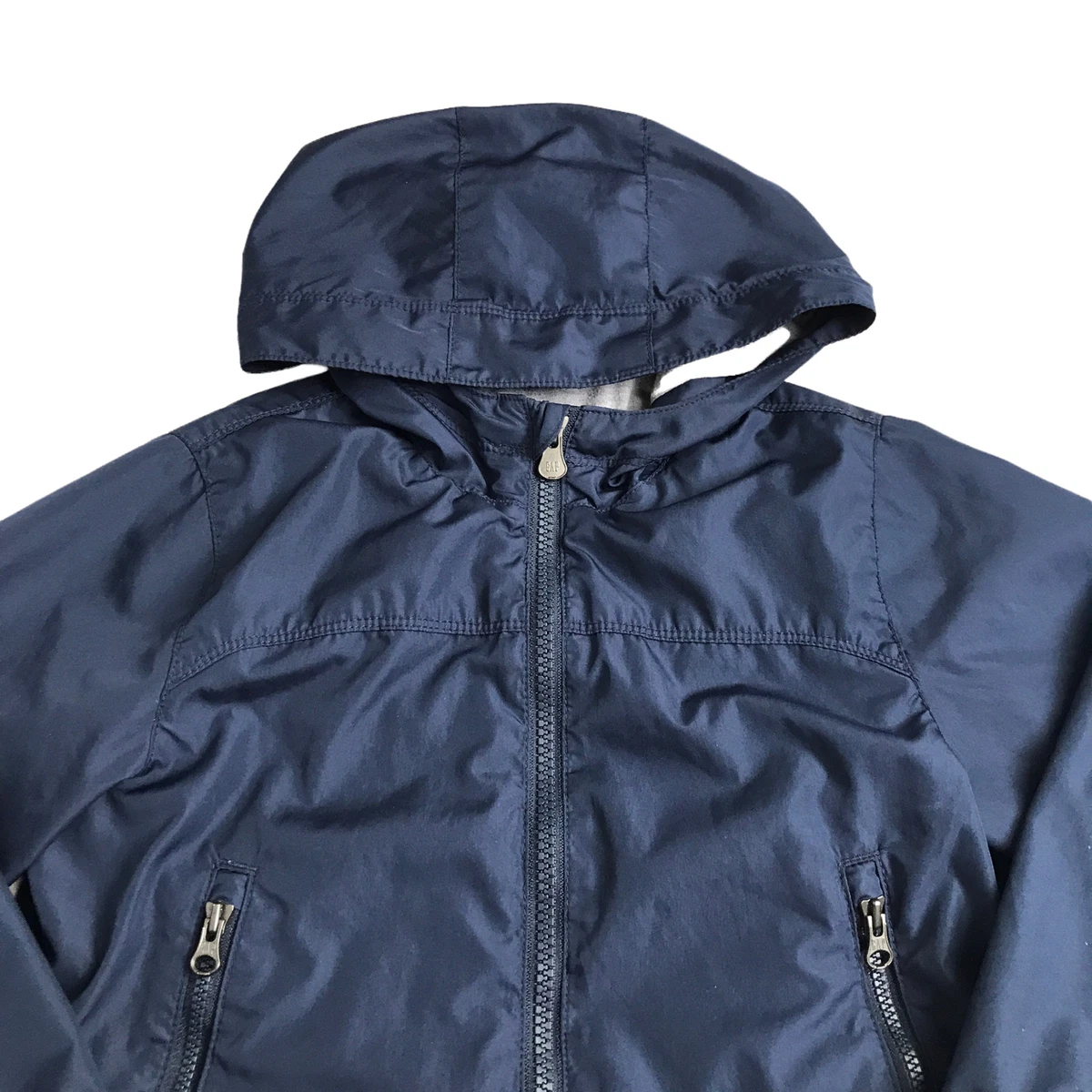 Baby Gap Windbreaker Jacket Coat Navy Kids Age 5 Toddler Hooded
