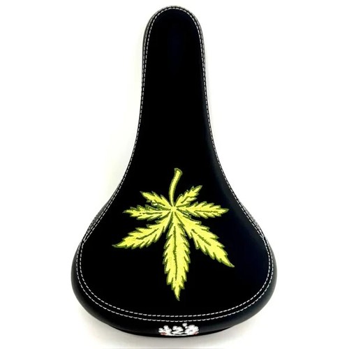 420 Sweet Leaf BMX Seat, OLDSCHOOL GT BMX SE BLACK RAIL CRUISER STYLE NEW - Picture 4 of 5