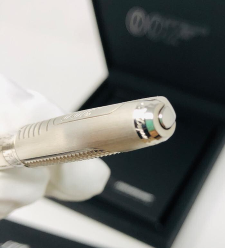 [Box&Booklet] S.T.Dupon Olympio James Bond 007 Brushed Palladium Ballpoint Pen - Picture 6 of 14