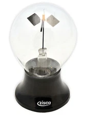Crook's Radiometer, 2.75" (70mm) Diameter, Mounted on Plastic Base - Eisco Labs
