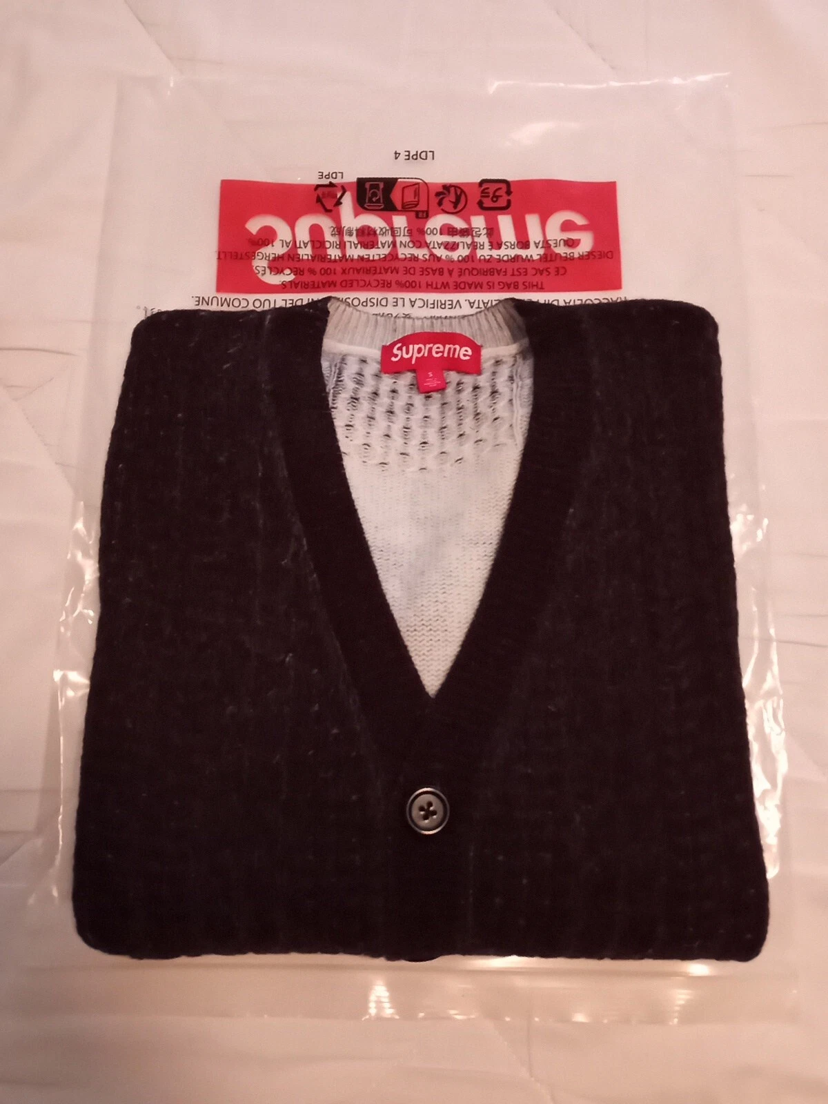 Cardigan noir Supreme Jane’s Addiction taille S