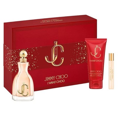Jimmy Choo I Want Choo Fragrance for Women 3 Piece Gift Set