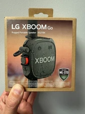 New Open Box LG XBOOM XG2 Rugged Portable Bluetooth Speaker with 10-Hour Battery