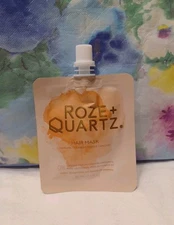 Rose + Quartz Deep Conditioning Daily-To-Weekly Hair Mask. 30 ml/ 1 oz. Sealed.