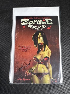 Zombie Tramp TPB (Super Real Graphics, 2010) SIGNED by Dan Mendoza Trade 1 2 3