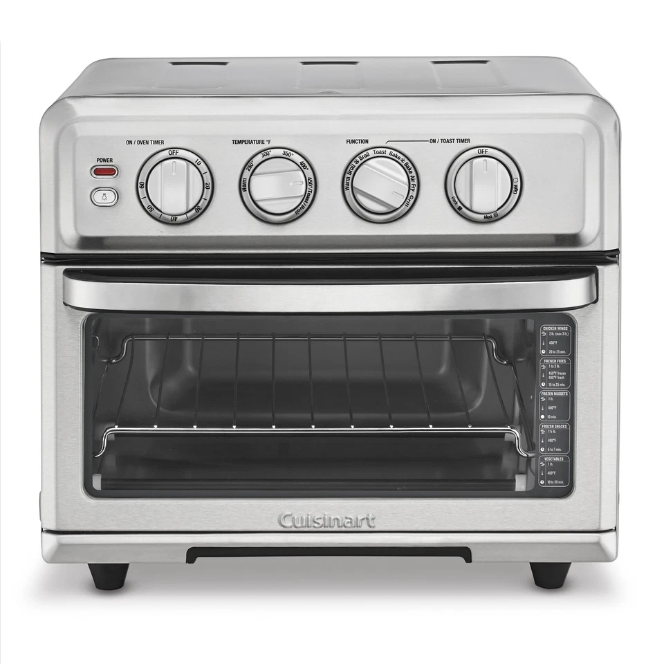 Cuisinart TOA-70 1800W 18qt Airfryer Horno Tostador con Parrilla - Acero Inoxidable Foto 4 de 4